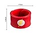 Superhero Capes for Kids, Dress up Costumes-Satin Cape with Felt Mask and Bracelet (C-The Flash)