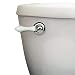 Danco 89448A 89448 Decorative Toilet Tank Handle, Chrome/White