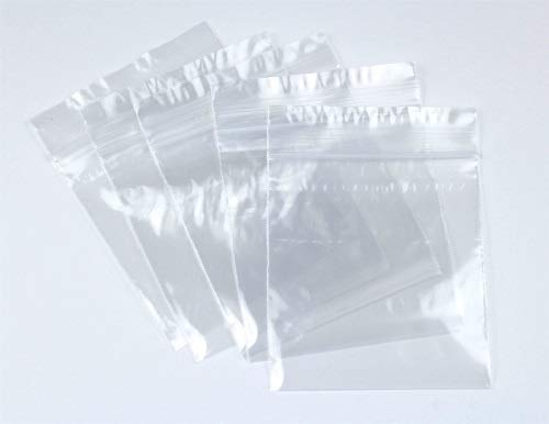 1000 10" x 14" SURELOCK Grip Seal Plastic Poly Ziplock Bags - (10" x 14")