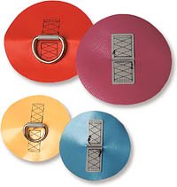 Whitewater Designs PVC D-Ring Patch - 4.5 inch - Avaible in Several Colors