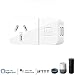 GS&GM 2usb WiFi Smart Socket Outlet Plug Enabled Electrical Power Switch App Control from Anywhere Remote Control Outlet with Timing Function Compatible with Amazon Alexa Echo and Google Home IFTTT