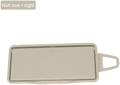 Goforwealth Car Sun Visor Mirror Makeup Universal Car Makeup Folding Hairdressing Mirror Cosmetic Clip on Sun Shade Mirror for Car Truck SUV Rear View Mirror