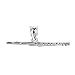 Solid .925 Sterling Silver Music Charm Flute Pendant Necklace, 18