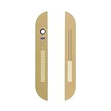 HTC One M8 831C Top & Bottom Front Cover Bezel Housing Glacial Gold