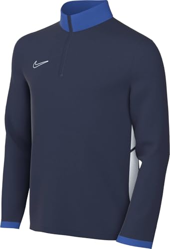 FZ9773-410 Y NK DF ACD25 Dril Top Sweatshirt Unisex Midnight Navy/Royal Blue/White/White Tamaño L