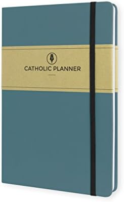 Catholic Planner: Academic and Faith Tool, Organizer, Prayer Journal + Agenda for Students | Weekly - Monthly - Yearly Calendar | Softcover (5.5" x 8.5", 2017-2018 Agate Turquoise)