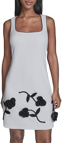 karl lagerfeld t shirt dress KARL LAGERFELD PARIS Women's Ruffled-Hem Embroidered-Script T-Shirt Dress