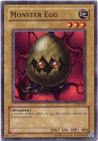 Yu-Gi-Oh! - Monster Egg (LOB-017) - Legend of Blue Eyes White Dragon - Unlimited Edition - Common