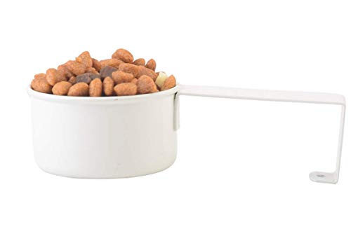 Pet Treat and Food Storage Tin with Lid | 6lbs Capacity | Serving Scoop Included - Thumbnail 2