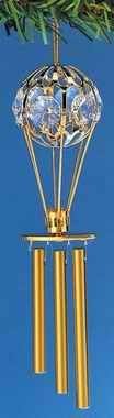 Hot Air Balloon 24k Gold Plated Wind Chime by KG&C