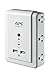 APC 6-Outlet Wall Surge Protector with USB Charging Ports, SurgeArrest Essential (P6WU2) primary