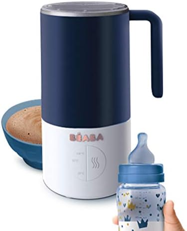 Beaba Milk Prep Preparateur De Biberons Et Boissons Lactees Chauffe Rapide Lait En Poudre Lait Maternel Lait De Croissance Chocolat Au Lait Pour Bebe Et Enfants Bleu Amazon Fr Bebes Puericulture