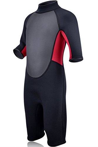 Realon spring wtsuit kids 3mm premium neoprene youth fo…
