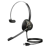 USB Headset with Microphone Noise Cancelling, Ultra