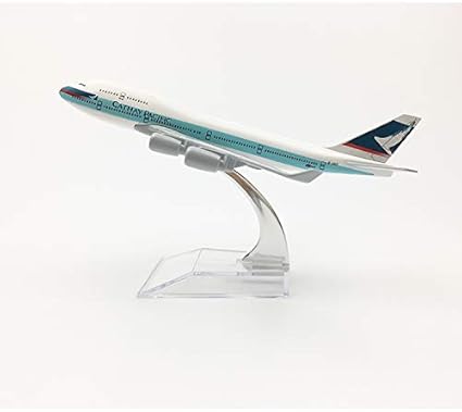 Sage Square 1:300 Cathay Pacific Boeing 747-412 Scale Metal Model Aircraft Highly Detailed Souvenir Model