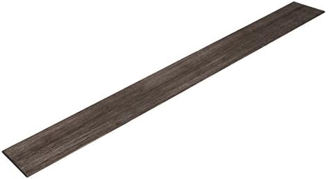 Architectural Products by Outwater Mission Brown DIY Mix-and-Match Self-Adhesive Wood Wallscape Real Pinewood Plank 46-1/2” Long x 5-1/8” Wide x 3/16” Thick