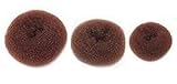 3 Pieces (1Large+1Middle+1Small) Women Hair Bun Maker Styler Rings Donut Buns Doughnut Shaper Chignon Former