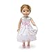 14 Inch Doll Clothes ( Fancy Flower Dress with Matching Pink Dress Shoes and Purse) Fits American Girl Wellie Wishers Dolls