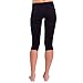 Zensah High Waisted Capris - Women's Compression 3/4 Tights, High Rise Compression Pants, Athletic, Running, Fitness, Workout