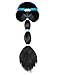 Cute Aladdin Magic Lamp Princess Jasmine Costume Little Girls Wig for Birthday Halloween Party Dress Up