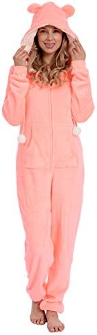Women's Body Candy Wonderful Winter Hooded One Piece Plush Onesie