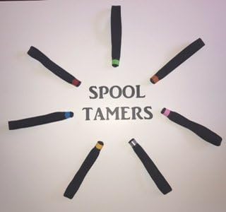 Spool Tamers - Fishing Line Winding Tool Elastic (Black)
