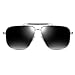 ATTCL Men's Aviator Glasses Polarized Sunglasses For Men Driver Golf Fishing 3904 silver