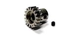 HOBBYHOT â„¢ HOBBYWING 17T 5mm Shaft Steel Pinion Motor Gear for 1/8 Car 32P AC169 with Android Apps Special Bundle