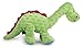 goDog Dinos Bruto with Chew Guard Technology Durable Plush Dog Toy, Large, Green