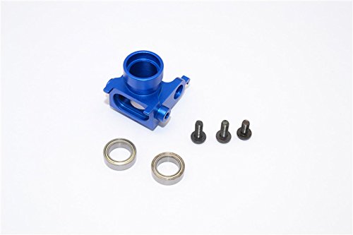 Kyosho Motorcycle NSR500 Upgrade Parts Aluminum Bearing Steering Set With Screws (Excl. 8X12 Bearing) - 1Pc Set Blue