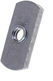 10 Pack 1/4-20 Spot Weld Nuts - Double Tab - Center