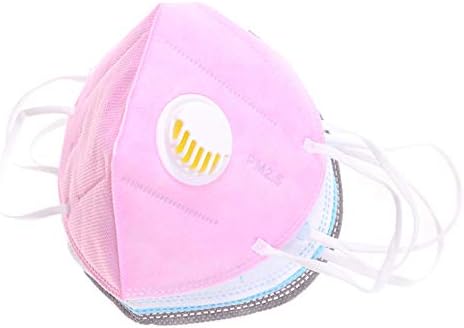TDORA Anti Pollution Dust Mask,PM2.5 Particulate Respirator Mask Mouth Mask,Disposable Air Filter Masks Breathing Insert 4 Layers of Protection Mouth Mask Activated Carbon Masks for Men Women