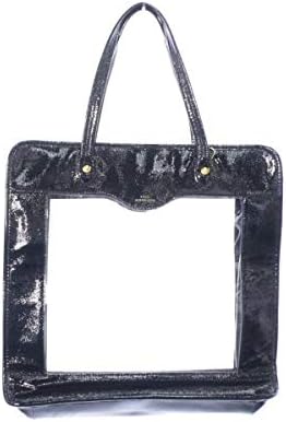 Amazon Anya Hindmarch アニヤ ハインドマーチ トートバッグ レディース クリアx黒 中古 トートバッグ