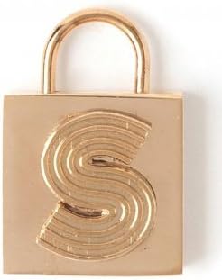 Paddlock Letter Charm S