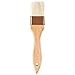 1-Inch Pastry Brush with Boar Bristles and Lacquered Hardwood Handle, Basting BBQ Marinade Brush, Kitchen/Cooking Brushes
