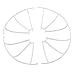 Propeller Guard Prop Bump for Cheerwing CW4 U42 RC Quadcopter Drone