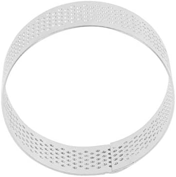 Non-Stick Stainless Steel Baking Accessories Egg tarts Mold disc Cake Tool Cake Mold,10cm