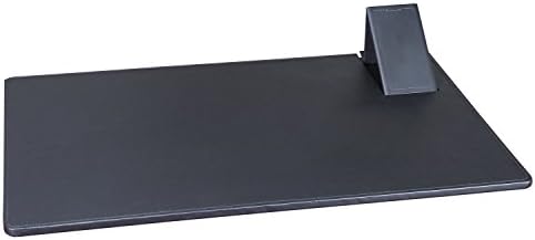 17.25" x 25.5" Wireless Charging Stand Techie Series Desk Pad - works with iPhone X - Includes iPhone 6/7 QI Charging Receiver, Black