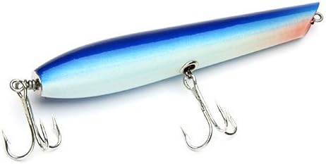 Stan Gibbs Lures Pencil Popper Blue 6.5" 2oz