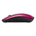 FD Silent Wireless Mouse, V8 2.4G Fashion Power Ultrathin Cordless Mouse with Nano Receiver & Battery 1500 DPI Precise Control for Notebook Computer PC Laptop MacBook and Chromebook (Rose Red)