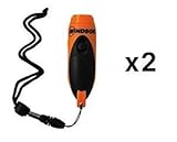 Tide Rider Windsor Single Tone Electronic Hand-Held Whistle Referee (2-Pack)