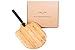 Fiery Chef Bamboo Pizza Peel with Foldable Rubber Handle for Easy Storage, 12 x 14 inch Blade, 22.7 inch Overall, Gourmet Luxury Pizza Paddle for Baking Homemade Pizza Bread
