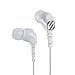 Scosche hp255m Noise Isolation Earbuds with tapLINE II Remote & Mic - Wired Headsets - Retail Packaging - White