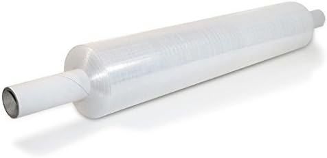 TOTALPACK - 20" x 1000 FT Roll – 55 Gauge Thick + Hybrid technology, 1 Pack. Stretch Moving & Packing Wrap. Industrial Strength, Clear Plastic Pallet Shrink Film Ideal For Furniture, Boxes, Pallets.