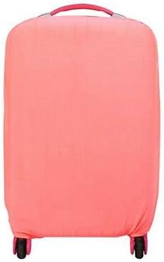 CREJOY - Extra Thick Suitcase Protective Anti-Scratch Luggage Cover (Multiple Color/Size) (L(26''~30''), Pink)