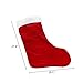 MSYO Giant Christmas Stocking - Super Soft Velvet Buffalo Plaid with Plush Cuff, Extra Large Xmas Stocking for Fireplace, Stairs, Mantel - Festive Holiday Home Decor for Christmas Tree(Red)