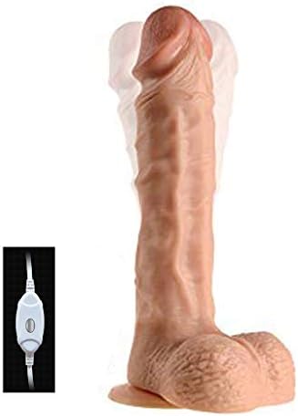 DILWX Super Suction Cup Personal Relaxation USB Rechargeable Toy Silent Waterproof Tool 8.4 Inches