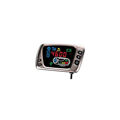 TABODD New New Plateau heater 12V Air Diesel Fuel Heater 5KW Vehicle Heater LCD+ Silencer 5000W for Trucks Boats Bus Car Motor-Homes 5km / 17000Ft Black