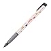 Dong-a Miffy Grip Oil Based Ink Ball Point Pen 0.38mm Excellent Writing (6 Color/pack of 24 Pens) Blue/black/red/green/Pink/sky Blue/