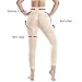 +MD Shapewear for Women Tummy Control Seamless High Waisted Light Compression Footless Tights Leggings Body Shaper for HIPS and Thighs(Small,Light Nude)